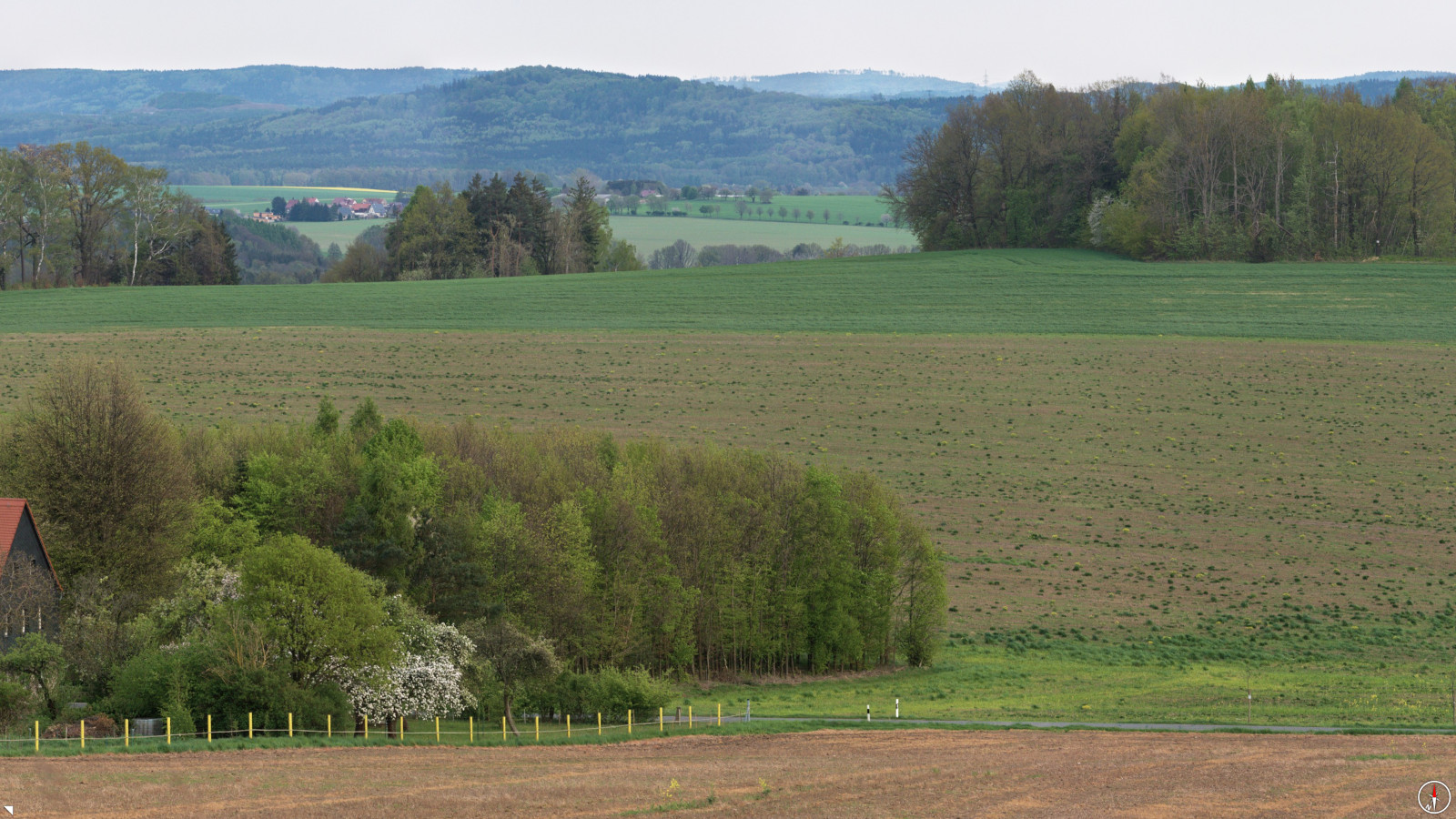 Blick vom Steinberg bei Hauswalde
