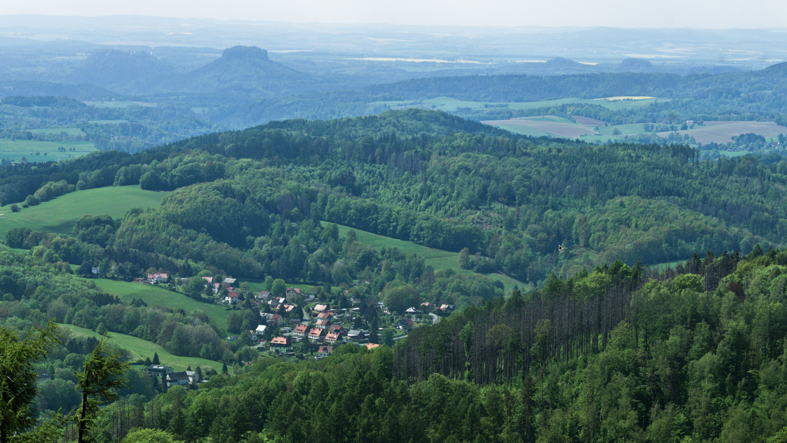Rundumblick vom Tanzplan